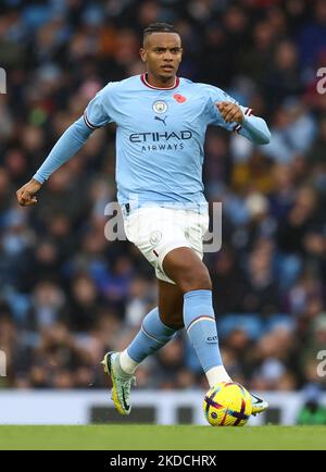 Manchester, England, 5.. November 2022. Manuel Akanji aus Manchester City während des Spiels der Premier League im Etihad Stadium in Manchester. Bildnachweis sollte lauten: Darren Staples / Sportimage Stockfoto