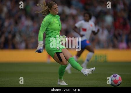 Während des Internationalen Freundschaftsspiel zwischen England Women und den Niederlanden in der Elland Road, Leeds am Freitag, den 24.. Juni 2022. (Foto von Scott Llewellyn/MI News/NurPhoto) Stockfoto