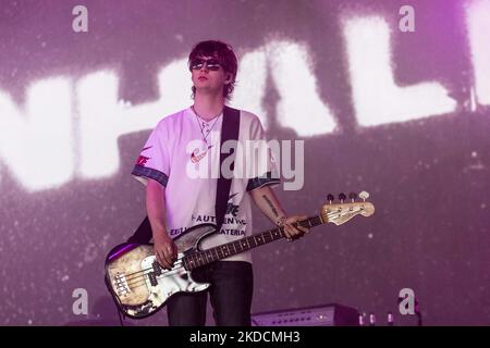 LANDGRAAF, NIEDERLANDE - 19. JUNI: Inhaler treten am 19. Juni 2022 im niederländischen MegaLand Landgraaf beim Pinkpop Festival 2022 live auf. (Foto von Roberto Finizio/NurPhoto) Stockfoto