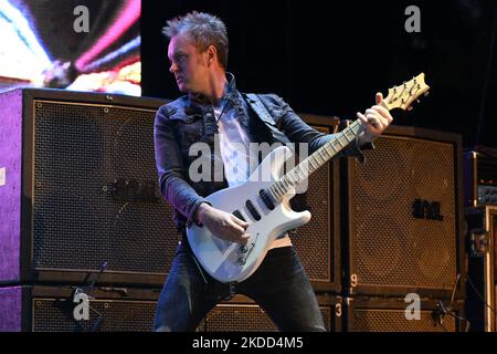 Simon McBride von Deep Purple, während des Woosh! Tour, 2.. Juli, im Auditorium Parco della Musica, Rom, Italien (Foto: Domenico Cippitelli/LiveMedia/NurPhoto) Stockfoto