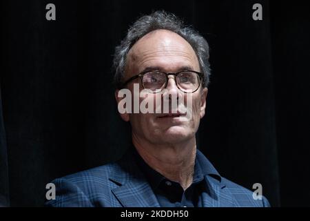 New York, USA. 05.. November 2022. William Hochul Jr., Ehemann von Gouverneur Kathy Hochul nimmt am 5. November 2022 an der Wahlkampfkundgebung für Karten der Demokratischen Partei in den BKLYN Studios in New York Teil. Auf der Kundgebung waren die Generalanwältin Letitia James, der staatliche Comtroller Tom DiNapoli, der Mehrheitsführer des Senats Chuck Schumer, der Vertreter von Hakeem Jeffries, der Bürgermeister von New York, Eric Adams und die Schauspielerin Rosie Perez vertreten. (Foto von Lev Radin/Sipa USA) Quelle: SIPA USA/Alamy Live News Stockfoto