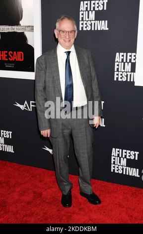 HOLLYWOOD, CA - 04. NOVEMBER: Irwin Reiter nimmt an einer Sondervorführung von „She Said“ während des AFI-Fests 2022 im TCL Chinese Theatre am 04. November 2022 teil Stockfoto