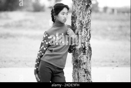 Gesichter der Mongolei unter kommunistischer Herrschaft 1982 zeigt dieses Foto, MNG, Mongolei Stockfoto