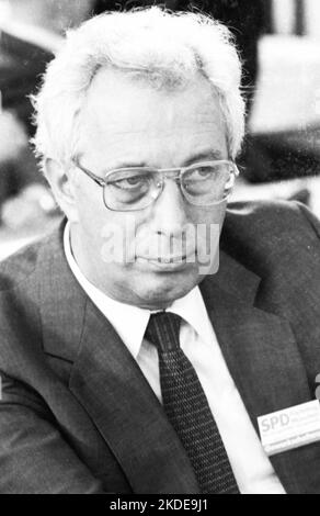SPD-Parteitag April 1982, Deutschland Stockfoto