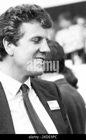 SPD-Parteitag April 1982, Deutschland Stockfoto