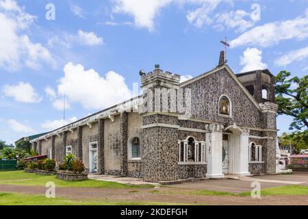 St. Andreas die Apostelkirche in Catanduanes, Philippinen Stockfoto