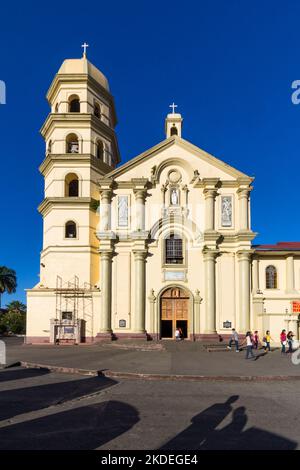 Fassade der Metropolitankathedrale Lipa in Batangas, Stadt Stockfoto