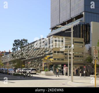 Perth, WA, Australien - Hibernian Place and Westin Hotel by Hassell Stockfoto