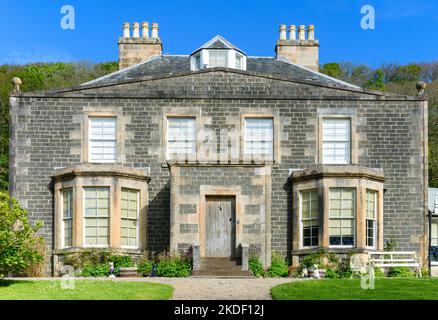 Canna House auf der Isle of Canna, Schottland, Großbritannien Stockfoto