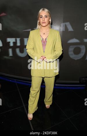 Emily De Margheriti nimmt an der Premiere von „Sissy“ beim Arrow FrightFest Teil, das am Cineworld Leicester Square in London stattfindet. Stockfoto