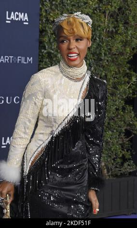 Los Angeles, Usa. 05.. November 2022. Janelle Monae nimmt am Samstag, den 5. November 2022, an der LACMA Art Film Gala im Los Angeles County Museum of Art in Los Angeles Teil. Foto von Jim Ruymen/UPI Credit: UPI/Alamy Live News Stockfoto