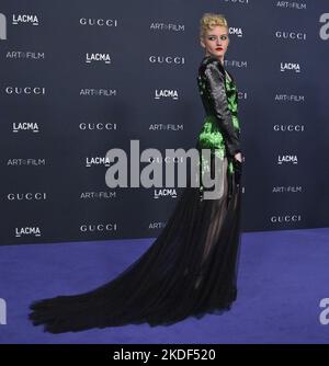 Los Angeles, Usa. 05.. November 2022. Julia Garner nimmt am Samstag, den 5. November 2022, an der LACMA Art Film Gala im Los Angeles County Museum of Art in Los Angeles Teil. Foto von Jim Ruymen/UPI Credit: UPI/Alamy Live News Stockfoto