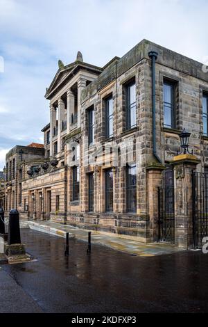 Younger Hall Concert Hall St. Andrews University. Erbaut im neoklassizistischen und Art déco-Stil von style1923-29, Architekt Paul Waterhouse. Universität St. Andrews Stockfoto