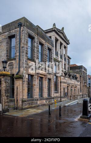 Younger Hall Concert Hall St. Andrews University. Erbaut im neoklassizistischen und Art déco-Stil von style1923-29, Architekt Paul Waterhouse. Universität St. Andrews Stockfoto