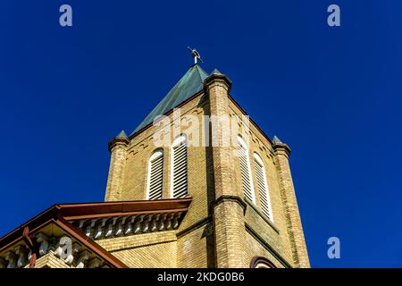 First Baptist Church in Woodstock, Ontario, Kanada - erbaut 1822 Stockfoto