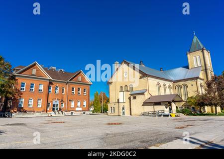 First Baptist Church in Woodstock, Ontario, Kanada - erbaut 1822 Stockfoto