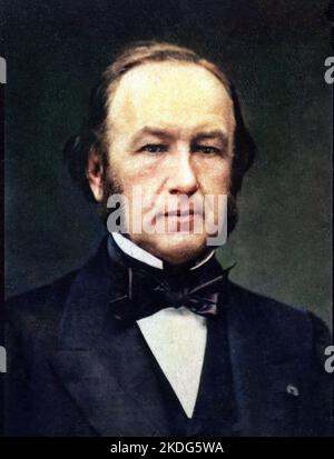 Porträt des französischen Physiologen Claude Bernard (1813-1878). Stockfoto