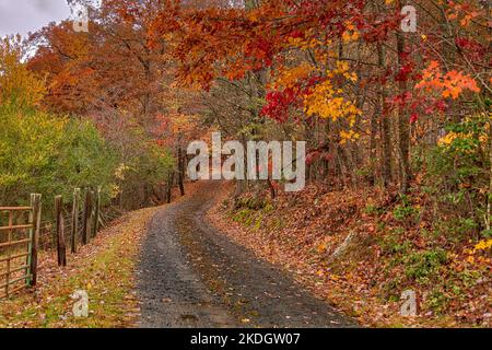 Blue Ridge, Georgia, Countryside Stockfoto