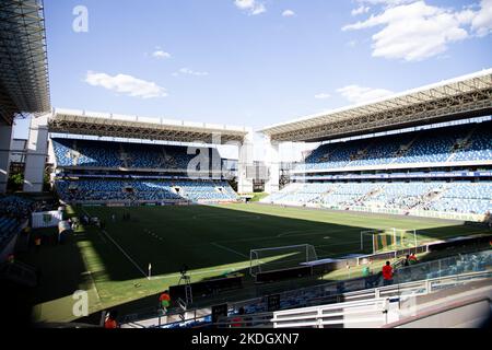 Cuiaba, Brasilien. 06.. November 2022. MT - Cuiaba - 11/06/2022 - BRASILIANISCHER A 2022, CUIABA X PALMEIRAS - Gesamtansicht des Arena Pantanal Stadions für das Spiel zwischen Cuiaba und Palmeiras für die brasilianische Meisterschaft A 2022. Foto: Gil Gomes/AGIF/Sipa USA Quelle: SIPA USA/Alamy Live News Stockfoto