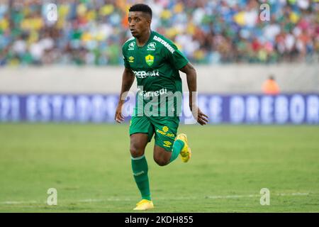 Cuiaba, Brasilien. 06.. November 2022. MT - Cuiaba - 11/06/2022 - BRASILIANISCHER A 2022, CUIABA X PALMEIRAS - Jonathan Cafu Spieler von Cuiaba während eines Spiels gegen Palmeiras im Arena Pantanal Stadion für die brasilianische Meisterschaft A 2022. Foto: Gil Gomes/AGIF/Sipa USA Quelle: SIPA USA/Alamy Live News Stockfoto