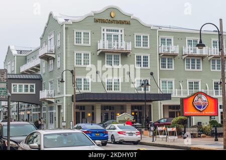 Monterey, Kalifornien, USA - 30. Oktober 2022. Das InterContinental The Clement Monterey ist ein lebendiges Hotel, Resort und Spa am Wasser im Herzen der Stadt Stockfoto