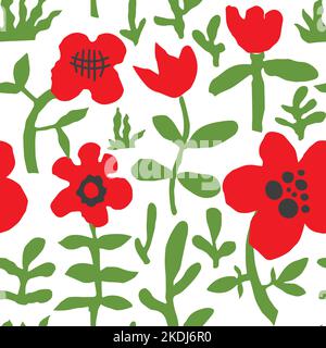 Abstraktes Vektor-Nahtloses Muster. Hintergrund mit schwarzer Punktstruktur. Stock Vektor