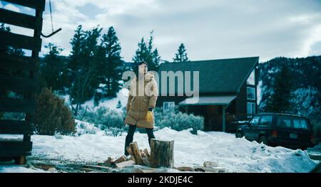 THANDIWE NEWTON in GOD'S COUNTRY (2022), Regie: JULIAN HIGGINS. Kredit: Cold Iron Pictures / Album Stockfoto