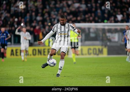 Bremer of Juventus FC während der italienischen Serie A, Fußballspiel zwischen Juventus FC und Inter FC, am 06. November 2022, im Allianz Stadium, Turin, Italien Foto Nderim Kaceli Stockfoto