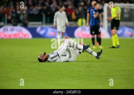 Bremer of Juventus FC während der italienischen Serie A, Fußballspiel zwischen Juventus FC und Inter FC, am 06. November 2022, im Allianz Stadium, Turin, Italien Foto Nderim Kaceli Stockfoto