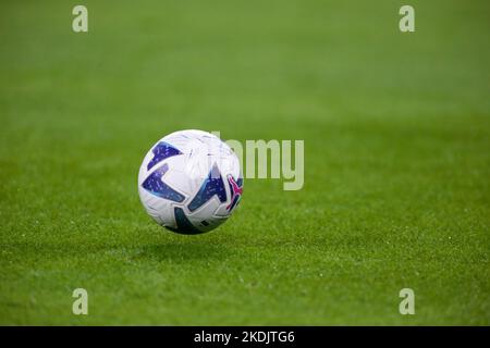 Matchball während der italienischen Serie A, Fußballspiel zwischen Juventus FC und Inter FC, am 06. November 2022, im Allianz Stadium, Turin, Italien Foto Nderim Kaceli Stockfoto