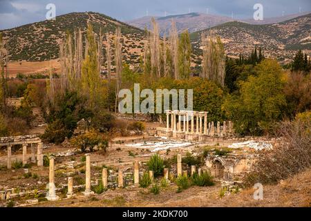 Aphrodisias hat seinen Namen von der Göttin der Liebe und Schönheit, Aphrodite (Aphrodite). Stockfoto