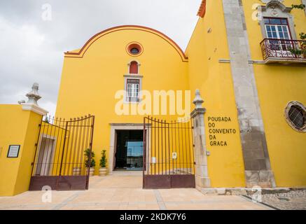 Ehemaliges Kloster unserer Lieben Frau von Grace Gebäude, Tavira, Algarve, Portugal Stockfoto