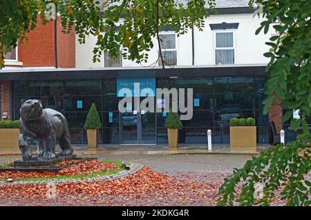 Warrington Fir Grove Best Western Sure Collection Hotel, Knutsford Old Road, Grappenhall, Warrington, Ceshire, ENGLAND, GROSSBRITANNIEN, WA4 2LD Stockfoto