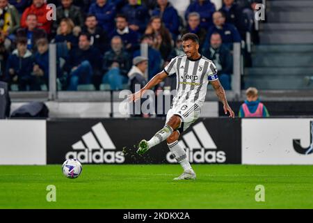 Turin, Italien. 06., November 2022. Danilo (6) von Juventus sah während der Serie Ein Spiel zwischen Juventus und Inter im Allianz Stadium in Turin. (Bildnachweis: Gonzales Photo - Tommaso Fimiano). Stockfoto