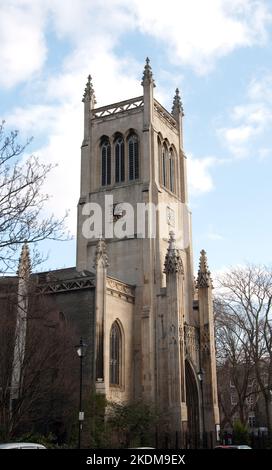 St. Mark's Anglican Church, Islington, London. Der Grundstein für diese Pfarrkirche wurde 1825 gelegt. Stockfoto