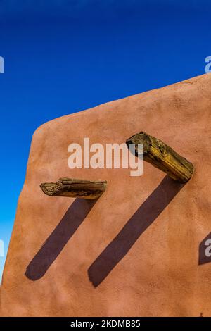 Painted Desert Inn entworfen im Pueblo Revival Stil im Petrified Forest National Park, Arizona, USA Stockfoto