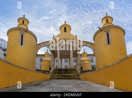 Jardim da Manga Brunnen - Coimbra, Portugal Stockfoto