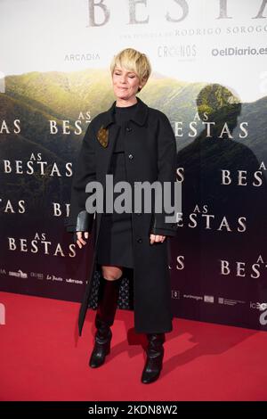 7. November 2022, Madrid, Madrid, Spanien: Marina Fois nimmt an der Premiere von „As Bestas“ im Verdi Cinema am 7. November 2022 in Madrid, Spanien Teil (Bildquelle: © Jack Abuin/ZUMA Press Wire) Stockfoto