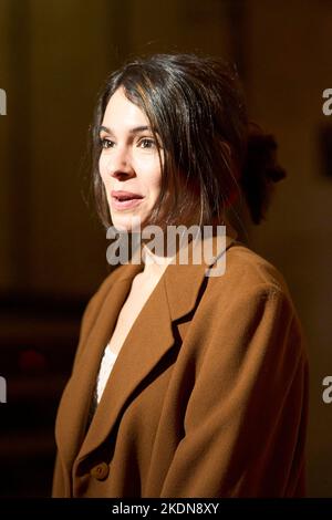 7. November 2022, Madrid, Madrid, Spanien: Claudia Traisac nimmt an der Premiere von „As Bestas“ im Verdi Cinema am 7. November 2022 in Madrid, Spanien Teil (Bildquelle: © Jack Abuin/ZUMA Press Wire) Stockfoto