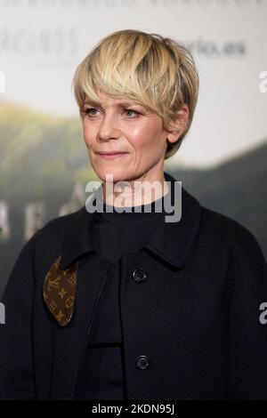 7. November 2022, Madrid, Madrid, Spanien: Marina Fois nimmt an der Premiere von „As Bestas“ im Verdi Cinema am 7. November 2022 in Madrid, Spanien Teil (Bildquelle: © Jack Abuin/ZUMA Press Wire) Stockfoto