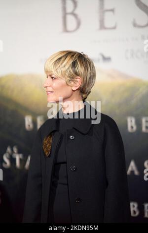 7. November 2022, Madrid, Madrid, Spanien: Marina Fois nimmt an der Premiere von „As Bestas“ im Verdi Cinema am 7. November 2022 in Madrid, Spanien Teil (Bildquelle: © Jack Abuin/ZUMA Press Wire) Stockfoto