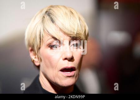 7. November 2022, Madrid, Madrid, Spanien: Marina Fois nimmt an der Premiere von „As Bestas“ im Verdi Cinema am 7. November 2022 in Madrid, Spanien Teil (Bildquelle: © Jack Abuin/ZUMA Press Wire) Stockfoto