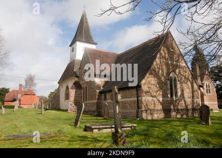 St. James Parish Church, Elstead, Surrey, England Stockfoto