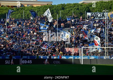 Arena Garibaldi, Pisa, Italien, 05. November 2022, Fans von Pisa während AC Pisa vs Cosenza Calcio - Italienische Fußball-Serie B Spiel Stockfoto