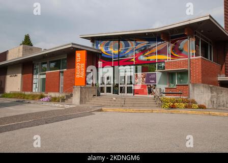 Surrey Art Gallery, Surrey, British Columbia, Kanada Stockfoto