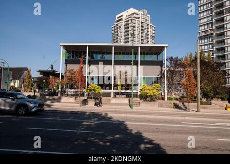 Burnaby Public Library, Burnaby, British Columbia, Kanada Stockfoto