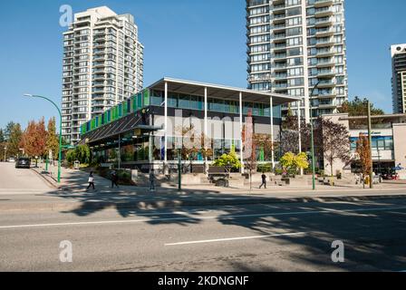 Burnaby Public Library, Burnaby, British Columbia, Kanada Stockfoto