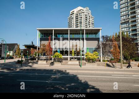 Burnaby Public Library, Burnaby, British Columbia, Kanada Stockfoto