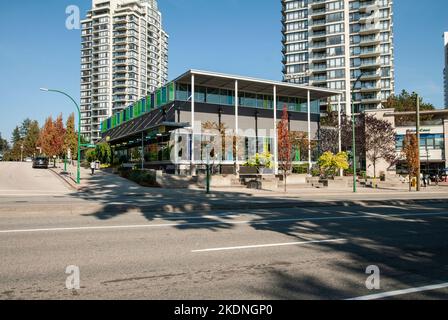 Burnaby Public Library, Burnaby, British Columbia, Kanada Stockfoto