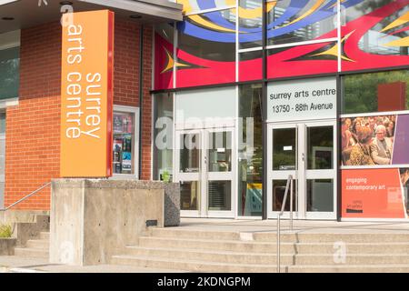 Surrey Art Gallery, Surrey, British Columbia, Kanada Stockfoto